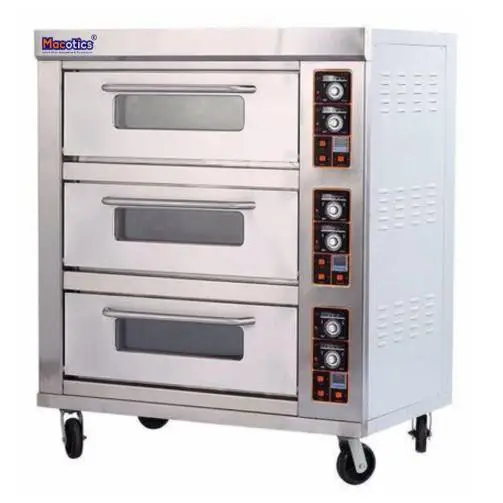 3 Deck 9 Tray Electric Oven